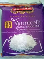 Mängden socker i Go tan Vermicelles de haricot mungo