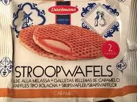 Mängden socker i gaufres fourrées caramel