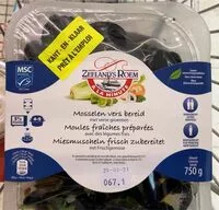 Mängden socker i Moules fraiches - preparees a la minute