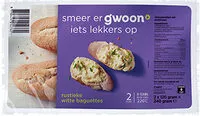 Mängden socker i Baguettes rustiek wit