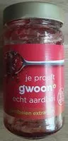 Mängden socker i Aardbeien extra jam