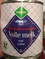 Mängden socker i Gecondenseerde Volle melk met suiker