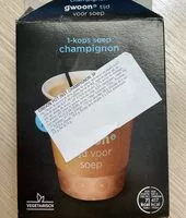 Mängden socker i 1-kops soep champignon