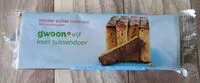 Mängden socker i Minder suiker koekreep