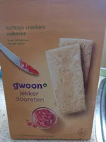 Mängden socker i Luchtige crackers volkoren