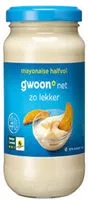 Mängden socker i halfvolle mayo