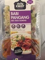 Mängden socker i BABI PANGANG met Nasi Goreng