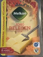 Mängden socker i Gouda kaas jong belegen 48+