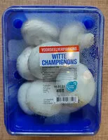 Mängden socker i witte champignons, voordeelverpakking