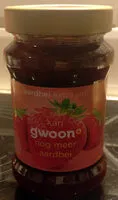 Mängden socker i Aardbei extra jam