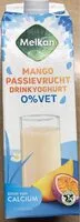 Mängden socker i Mango fruit de la passion drinkyoghurt