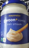 Mängden socker i Mayonaise g'woon, romig