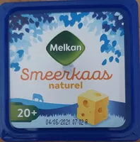 Mängden socker i Smeerkaas naturel 20+