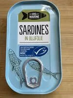 Mängden socker i Sardines in olijfolie