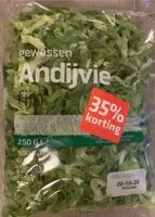 Mängden socker i Fine chopped endive crops