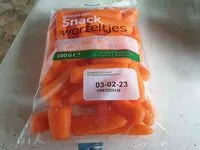 Mängden socker i Snack Worteltjes