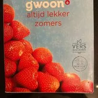 Mängden socker i Aardbeien diepvries