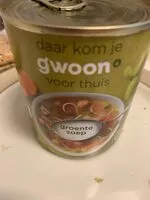 Mängden socker i Groentesoep