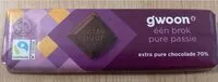 Mängden socker i Pure chocolade 70%
