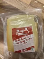 Mängden socker i Gouda kaas jong belegen 48+