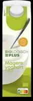 Mängden socker i Biologische magere yoghurt