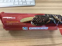 Mängden socker i Digestive pure chocolade