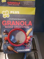 Mängden socker i Ovengebakken Granola Rode vruchten