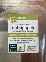 Mängden socker i Gebakken gerookte ontbijtspek