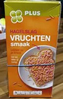 Mängden socker i Hagelslag VRUCHTEN smaak