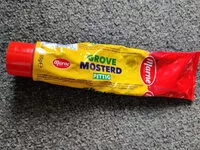 Mängden socker i Grove mosterd pittig