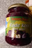 Mängden socker i Rode Kool met appel