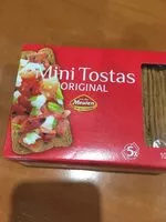 Mängden socker i der Meulen Original Melba Toast