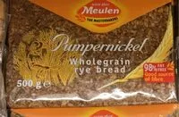 Mängden socker i Pumpernickel