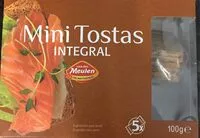 Mängden socker i Mini Tostas Integral