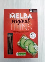 Mängden socker i Original thins