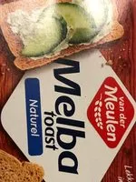 Mängden socker i Melba toast naturel