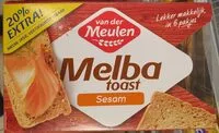 Mängden socker i Melba toast sesam