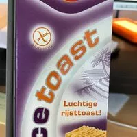 Mängden socker i Rice  toast natural