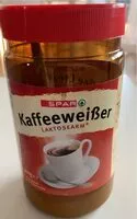 Mängden socker i Kaffeeweißer laktosearm
