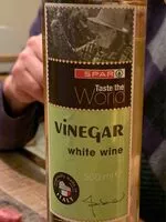 Mängden socker i Vinegar white wine