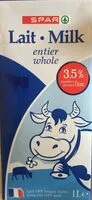 Mängden socker i Lait entier