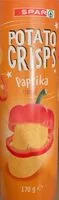 Mängden socker i Potato crisps