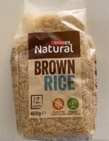 Mängden socker i Brown rice natural