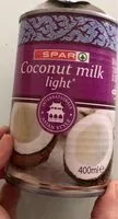 Mängden socker i Coconut milk light