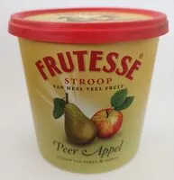 Mängden socker i Stroop van peren en appels