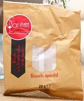 Mängden socker i Biscuits apéritif à la tomate Séchée Basilic