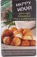 Mängden socker i Gefülltes Käsegebäck Käse & Schnittlauch