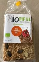 Mängden socker i Croustines aux 3 graines bio