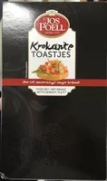 Mängden socker i Krokante Toastjes