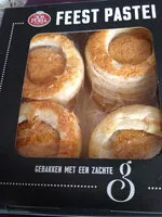 Mängden socker i Feest Pastei - Bouchées avec le bord de chapelure